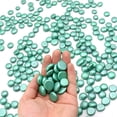 thumbnail image 4 of Koltose by Mash - Flat Glass Marbles, Green Accent Gems, Decorative Vase Filler Stones, 5 lbs, 4 of 7