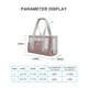 thumbnail image 2 of Bolsa de viaje para mascotas pequeñas, impermeable, plegable, para gatos y perros (rosa S) Tmvgtek Para estrenar, 2 of 9