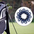 thumbnail image 3 of Cubierta de cabeza de palos de golf Perfecl Piel Sintética Azul 11 Piezas, 3 of 8