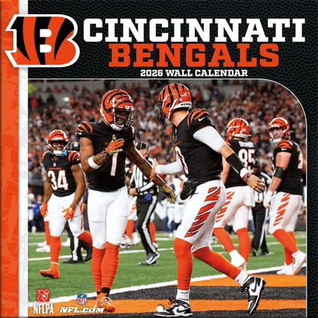 Turner Licensing NFL Cincinnati Bengals 2026 Mini Wall Calendar Turner Licensing NFL Cincinnati Bengals 2026 Mini Wall Calendar