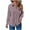 Purple, variant on Womens Shirts Dressy Casual Lapel Neck Long Sleeve Button Down Shirt with Pockets Solid Basic Office Work Blouses