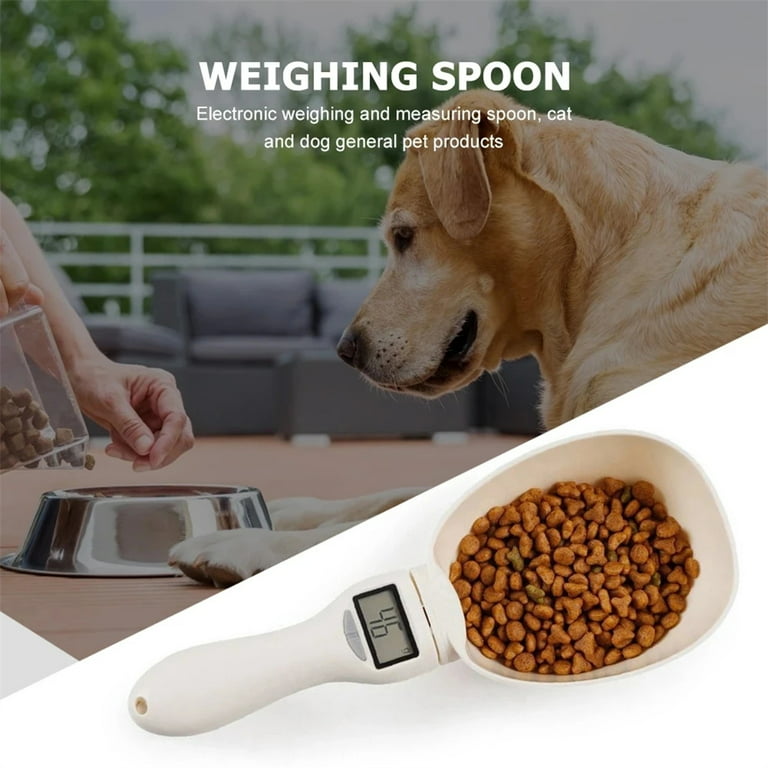 Pet Food Spoon Scale, Dog Feeding Food Weighing Scale,, Handheld