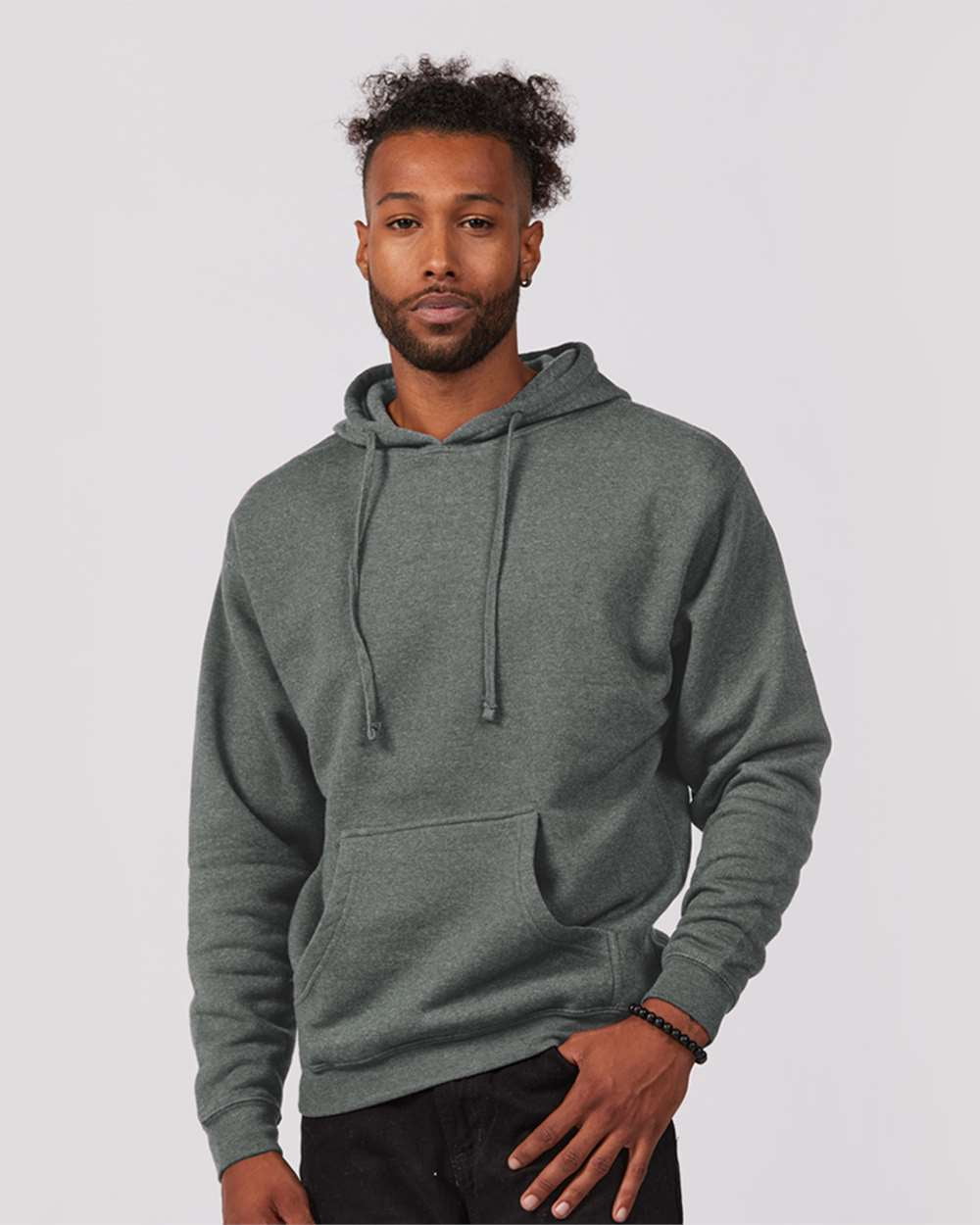 Tultex Unisex Premium Fleece Hooded Sweatshirt - Walmart.com
