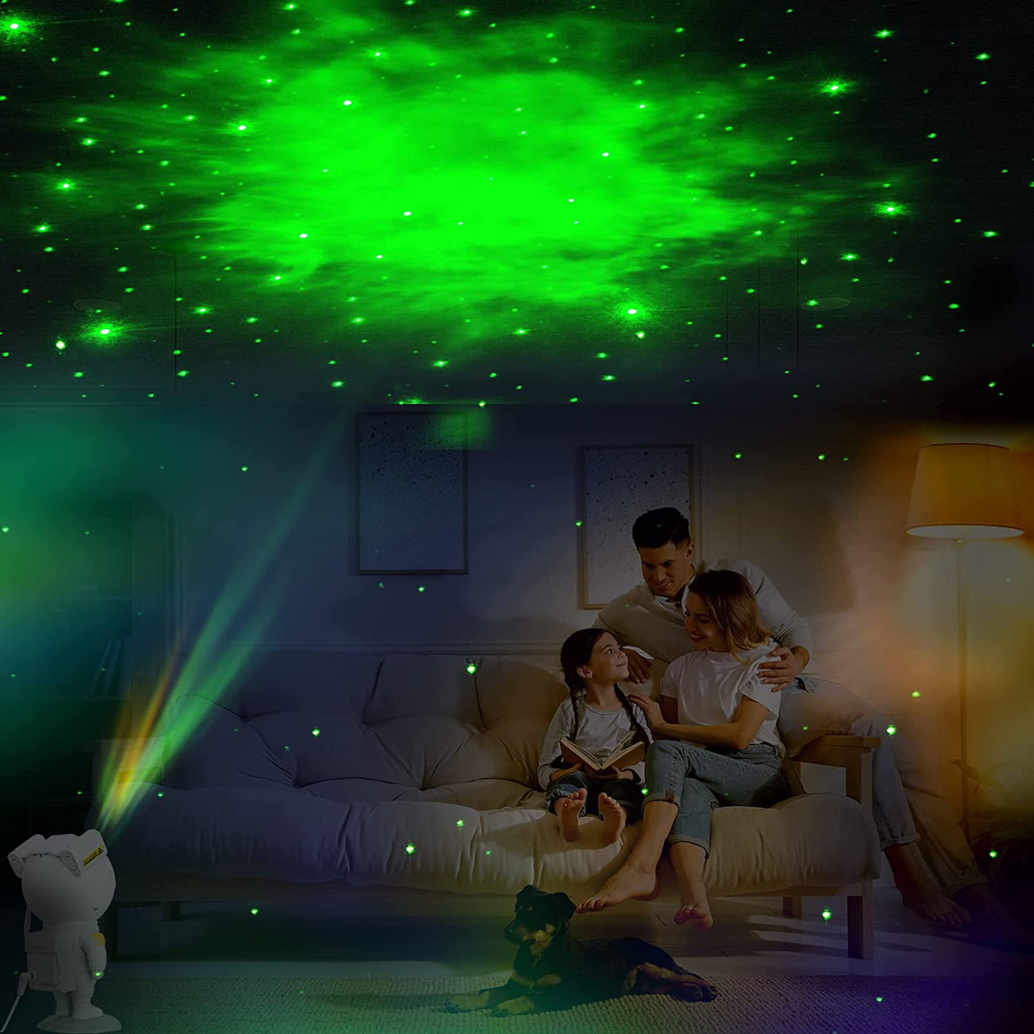 100PCS SIMAGENMAI Star Projector Galaxy Night Light - Astronaut Space Buddy  Projector, Starry Nebula Ceiling LED Lamp with Timer and Remote,Gifts for  Christmas, Birthdays, Valentine's Day etc. 
