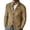 Khaki 3XL, variant on Sweater Coat Lapel Collar Single-breasted Long Sleeves Solid Color Outwear Keep Warm Plus Size Business Gentleman Knitted Cardigan Coat Men Clothing