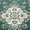 Green, variant on TWINNIS Area Rug Flowers Boho Design Rug for Living Room,Bedroom,5'x7',Black