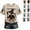 Complexion, variant on Clossjun Women's Vintage Halloween Shirts Skeleton Print Short Sleeve Fall Wear T-Shirts for Party Streetwear L