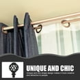 thumbnail image 4 of Milisten Embouts de Tringle à Rideaux 2 Pcs Embouts de Rideaux Embouts Capuchons Embouts de Poteau de Rideau, 4 of 5