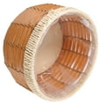 thumbnail image 3 of Shisuyan Woven Planter Basket Natural Handwoven Plant Pot Container Farmhouse Planter Rattan Basket, 3 of 9