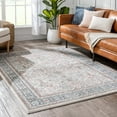 thumbnail image 5 of Well Woven Rodeo Salida Vintage Botanical Border Beige Rust 7'10" x 9'10" Area Rug, 5 of 8