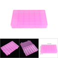 thumbnail image 1 of Caja de almacenamiento de bandas de goma, caja de plástico con 36 ranuras, organizador de almacenamiento de aretes, caja de plástico, ingeniería de precisión, 1 of 8