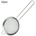 thumbnail image 3 of Fine Mesh Strainer for Kitchen Stainless Kitchen Stainless Steel Tea Steel Tea Colander Long Handle Food Sifter Flour Sieve Baking Tool, 10cm, 3 of 8