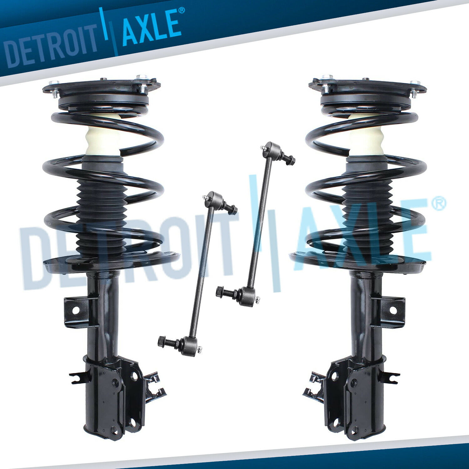 2009 2010 2011 2012 2013 Ford F-150-8pc Struts & Spring Sway Bar Links 4WD 
