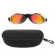 thumbnail image 1 of Gafas de sol para perros con protección UV, gafas para perros, protección contra el desgaste de los ojos con correa ajustable para perros pequeños, negro y rojo, 1 of 14