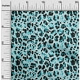 thumbnail image 2 of oneOone Cotton Poplin Twill Light Blue Fabric Animal Skin Dress Material Fabric Print Fabric By The Yard 56 Inch Wide, 2 of 5