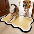 thumbnail image 4 of Outdor Feeding Area Mat For Cats Slip Feeding Pad For Kitchen And Floor Easy To Clean Cat Litter Pad Alternative, 4 of 6