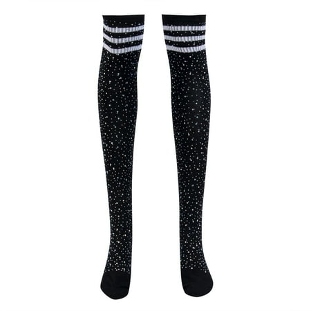 

Musuos Womens Cable Knit Over knee Long Boot Thigh-High Warm Socks Leggings