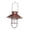 Copper, variant on S SERENABLE PETSOLA Solar Lantern Lamp Outdoor Hanging Waterproof for Patio Backyard Pathway Black