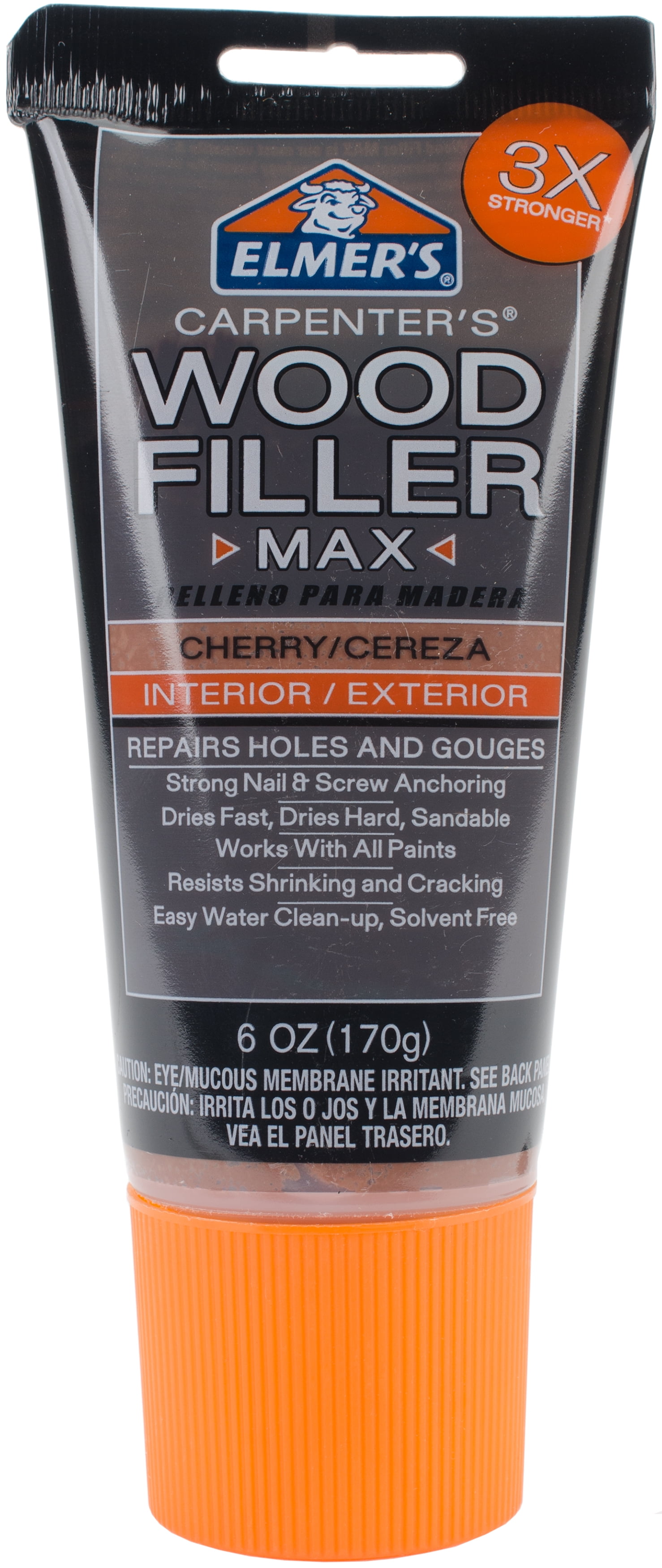 Elmer's Color Change Wood Filler, 6 oz, Cherry