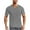 Gray, variant on Men’s Active Crew Neck T Shirts Stretch Tight Athletic Running Gym Workout Short Sleeve Tee Tops