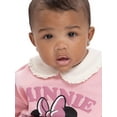 thumbnail image 6 of Minnie Mouse Baby Girls Layered Sweatshirt and Leggings Outfit Set, 2-Piece, Sizes 0M-24M, 6 of 6