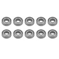 thumbnail image 3 of FLAMEEN Ball Bearing, Durable 10pcs 698ZZ Bearing, For Single Row Balls Small Hobby 8Mm Shaft/Rod Project, 3 of 8
