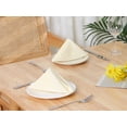 thumbnail image 6 of REGALWOVEN Cotton Napkins Cloth Napkins Set of 12 Washable Beige 17'x17', 6 of 6