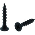 thumbnail image 1 of Tornillo para madera #8 X 1 100 Uds YONGSHENG cabeza plana acero inoxidable recubierta de fosfato negro, 1 of 5
