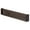Chocolate/Black, variant on mDesign Expandable Adjustable Drawer Divider with Foam Ends, 4 Pack - Light Gray