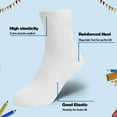 thumbnail image 2 of Kid's Mid-Calf Socks,18 Pairs of Boys and Girls Comfortable Breathable Elastic Socks for School 1-14 Years Old Kids, 2 of 7