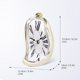 thumbnail image 2 of Buy 2 get 10% off ! Clock,Melted Clock Decor, Art Inspired Wall Clock, Funny Creative Gift Used For Decorative Home Shelf Desk Table, 2 of 2