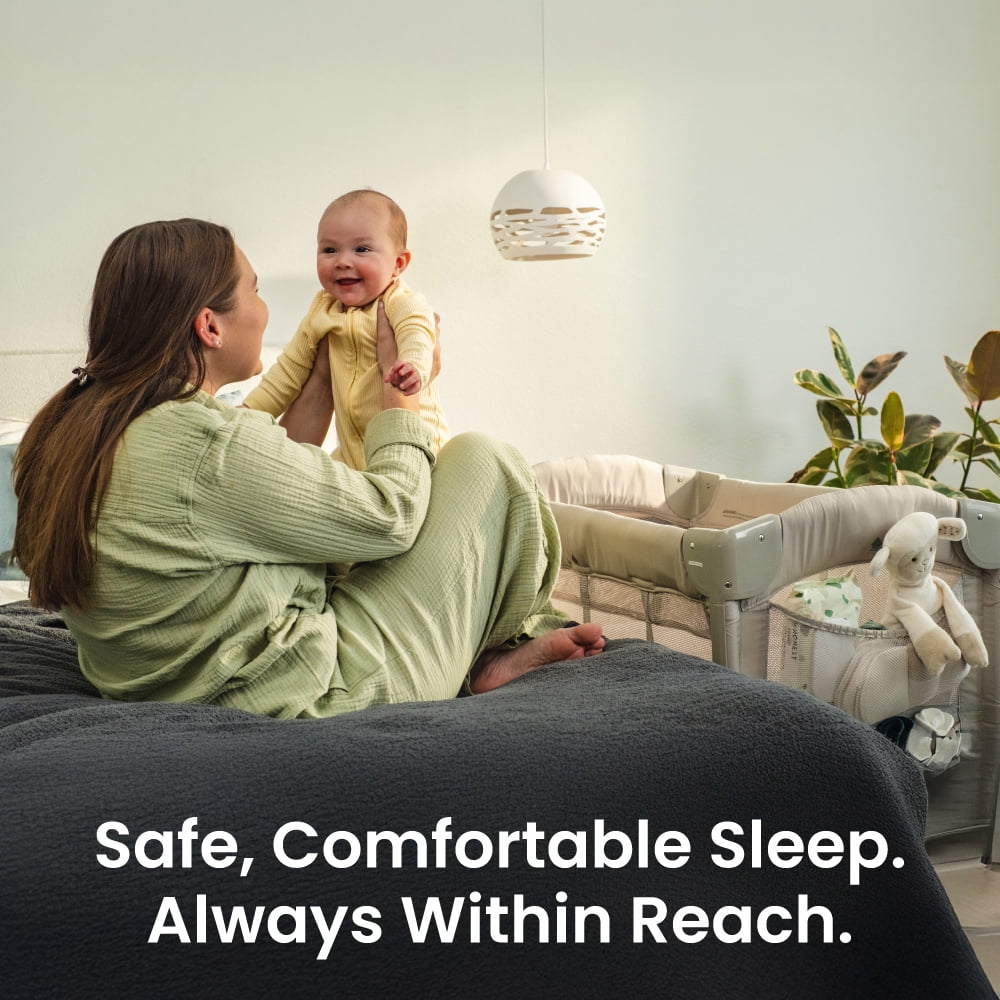 Arm's Reach Mini 2-in-1 Co-Sleeper Bassinet, White