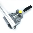 thumbnail image 3 of Aluminum Alloy Mini Bench Vise Drill Press Clamp Flat Nose Pliers Quick 90 Degree Right Angle Tool Heavy Duty Portable Woodworking Metalworking, 3 of 4