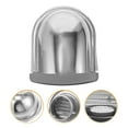 thumbnail image 4 of 2 Pcs Capuchon de Ventilation en Acier Inoxydable pour Cheminée Capot Imperméable Couvertures de Ventilation Murales Extérieures Cuisine, 4 of 8