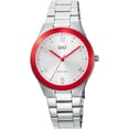 thumbnail image 1 of Reloj Q&Q Q78B-006PY Ladies-Acero, 1 of 3