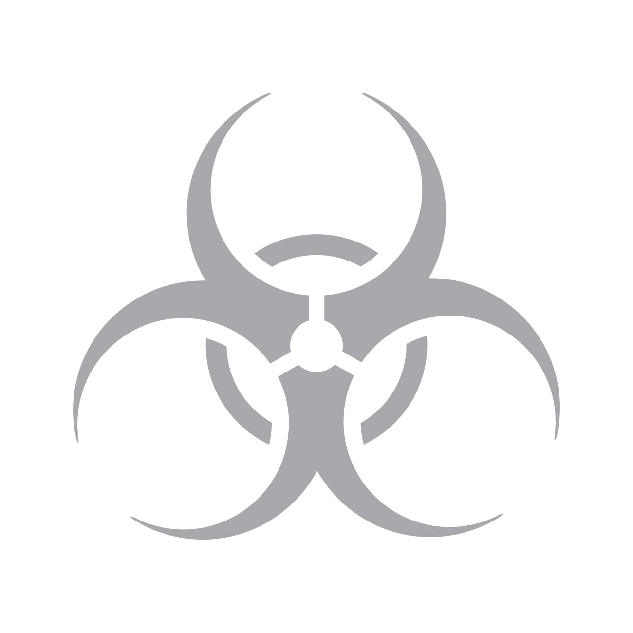 Biohazard Sticker Decal Die Cut - Self Adhesive Vinyl - Weatherproof