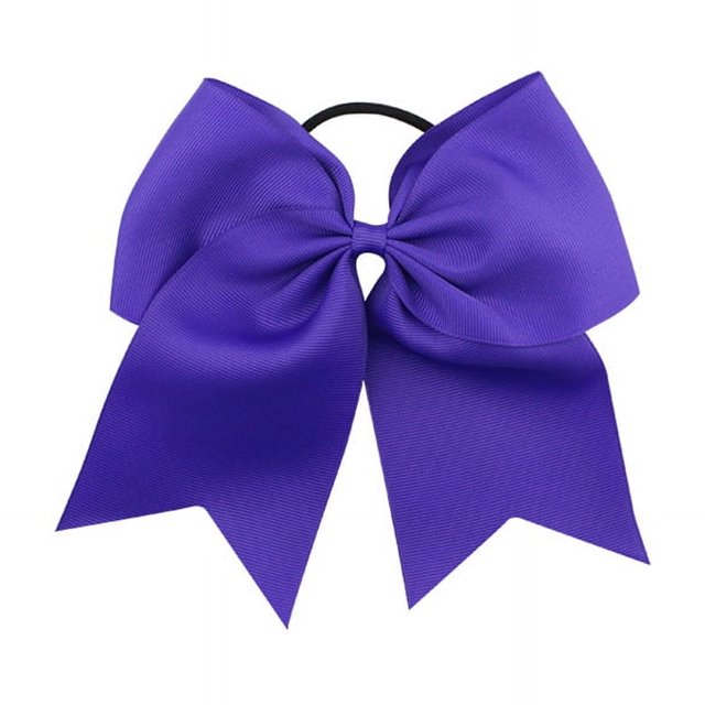Accesorio para el cabello con lazo de tela, cinta de cola de golondrina acanalada de 8 pulgadas, banda de goma para la cabeza para niños