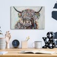 thumbnail image 3 of Epic Art 'Woolly Highland II' by Carolee Vitaletti, Acrylic Glass Wall Art, 16"x12", 3 of 3