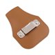thumbnail image 5 of Bolsa de herramientas para cinturón con soporte para cinta métrica, hecha a mano, con clip para cinturón, cinta métrica Marrón claro, 5 of 9