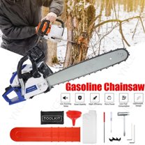 YNCE 58CC Gas Chainsaw, 20 Inch Power Chain Saw, 2-Cycle Handed Petrol Chainsaws Gasoline Chainsaws Garden Tool for Cutting Trees, Wood, Outdoor Home Garden and Farm Use
