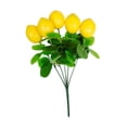 thumbnail image 3 of Rama de limón artificial Planta de limón falsa Elegante vívida con hojas realistas para Estilo B, 3 of 9