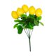 thumbnail image 3 of Rama de limón artificial, limón amarillo y hojas verdes, planta de limón falsa para porche Estilo B, 3 of 9
