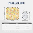 thumbnail image 3 of Vsdgher Summer Animals Print Car Windshield Sun Shade, Reflective Sunshade Window Sunshade Sun Visor Protector Fit for Cars,Trucks,SUVs-Medium, 3 of 6