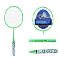 thumbnail image 5 of Badminton Rackets for Children,Shuttlecocks Racquet Sports Set with 2 Balls Players Indoor Outdoor Sport Green, 5 of 8