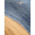 thumbnail image 6 of Rugsotic Carpets Hand Knotted Wool Area Rug 3'x5' Blue Contemporary Rectangle Indoor Rug for Living Room, Bedroom Antimicrobial L00501, 6 of 6