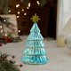 thumbnail image 5 of Adorno navideño de cristal | Luz nocturna luminosa | Decoración navideña de cristal verde | Decoración navideña para el hogar, 5 of 5