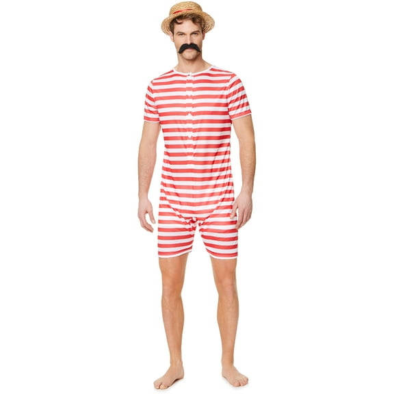 Old Time 20s Bathing Suit Men's Costume Small 34-36