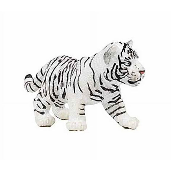 Papo White Tiger Cub Figure