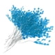 thumbnail image 5 of Paquete de 50 ramitas de flores artificiales para manualidades decorativas con ramo de alambre Azul, 5 of 8