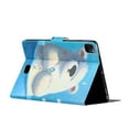 thumbnail image 5 of SaniMore Wallet Case for iPad Pro 11 2024, PU Leather Case Card Slots Anti-slip Strip Flip Kickstand Shockproof TPU Shell Full Protective Fashion Lovely Cover, Polar Bear, 5 of 6
